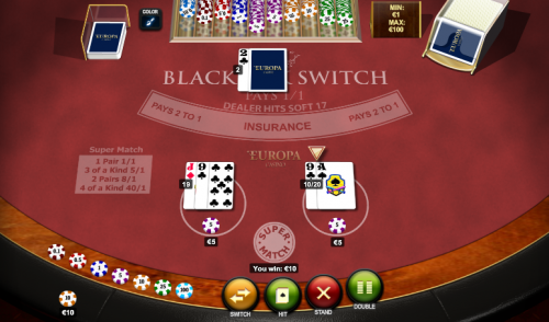 blackjack switch screenshot