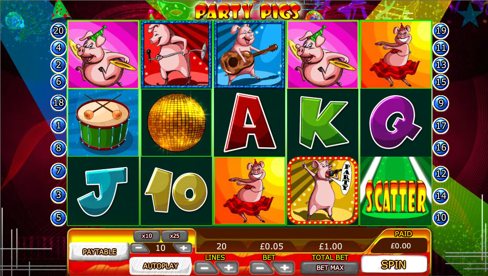 party pigs slot