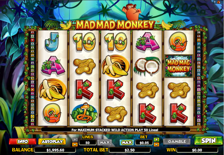 mad mad monkey screenshot