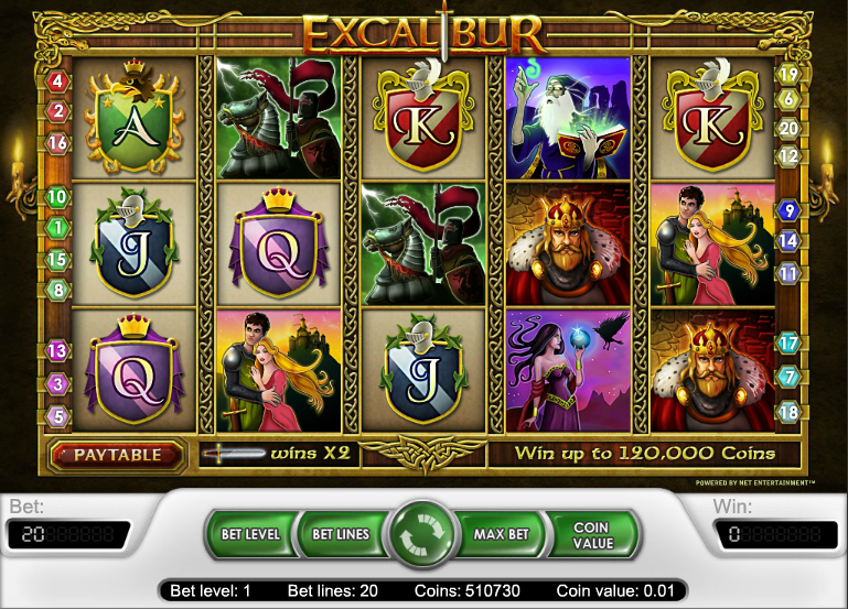 Excalibur Slots Review - Online Slots Guru