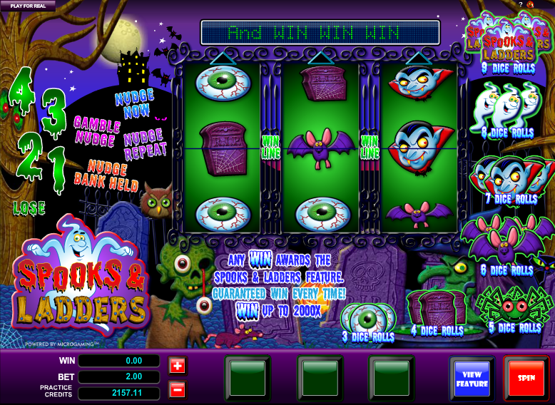 spooks and ladders screenshot