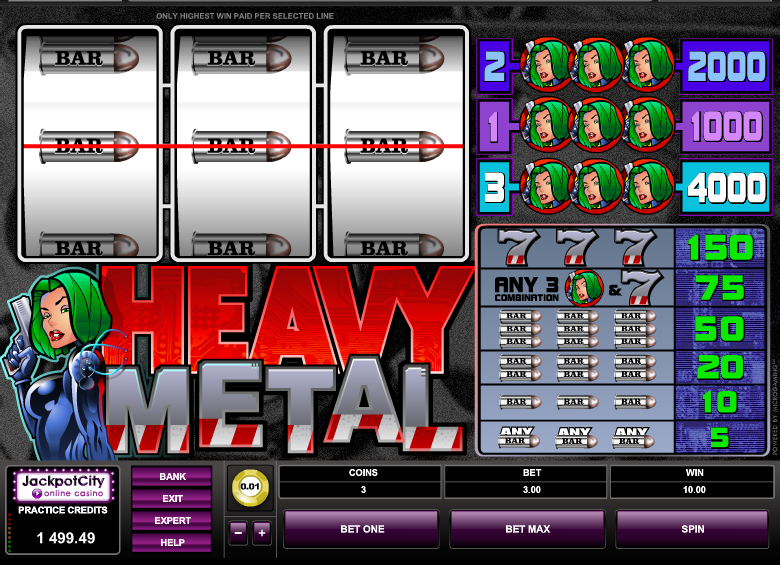 heavy metal screenshot