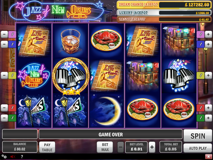 jazz of new orleans screenshot