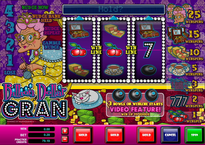 billion dollar gran slot