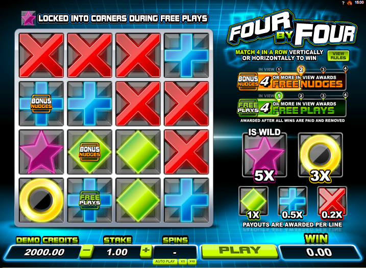 four by four slot