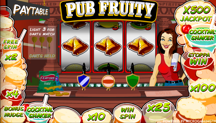 pub fruity screenshot