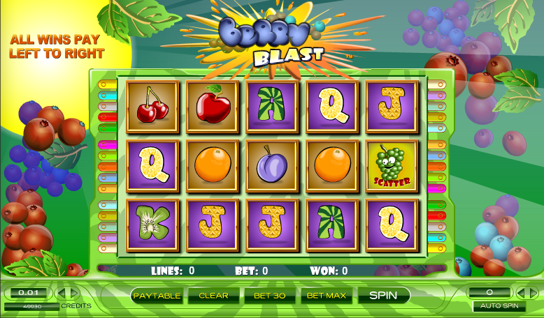 berry blast slot review