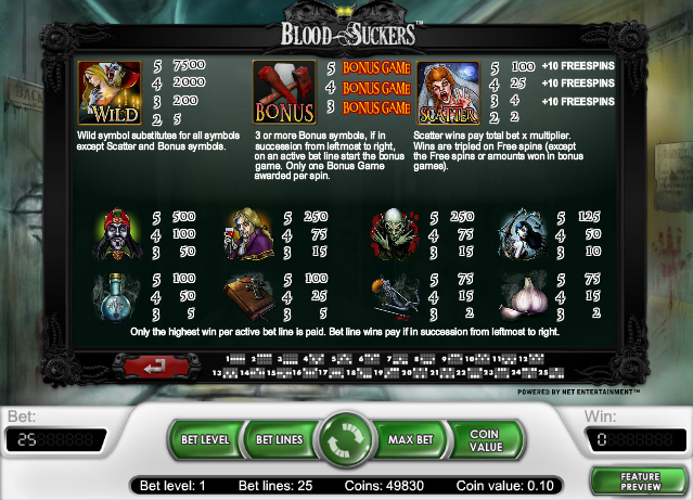 bloodsuckers slot review