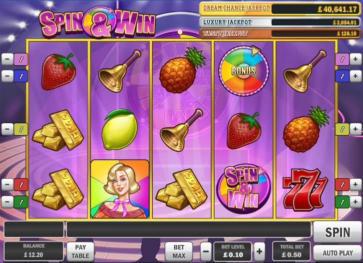 spin & win screenshot