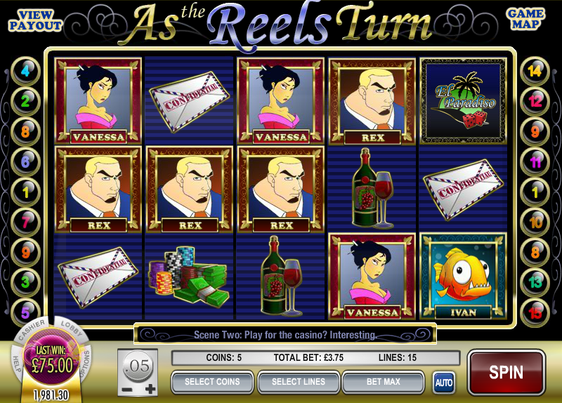 as the reels turn 2 slot review