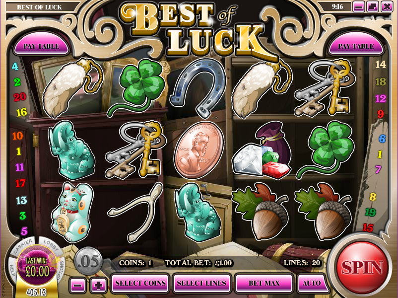 best of luck slot review