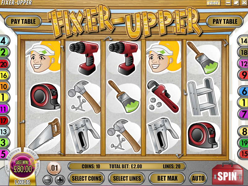 fixer upper slot review