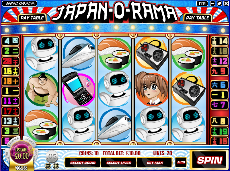 japan-o-rama slot review