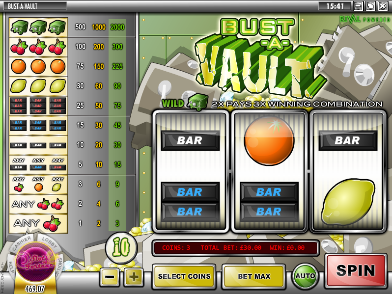 bust-a-vault slot