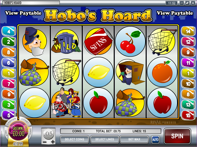 hobos hoard slot review