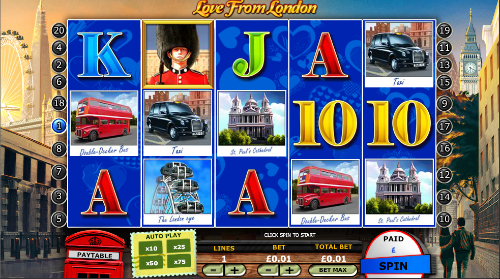 love from london slot review