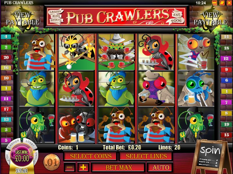 pub crawlers slot review