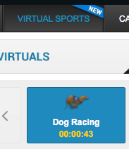 dog racing buttons