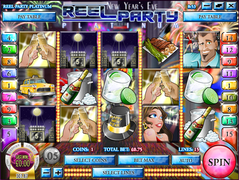 reel party platinum slot review