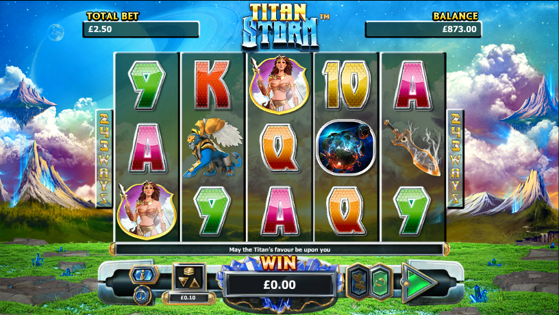 titan storm slot review