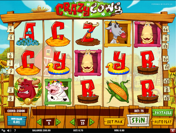 crazy cows slot