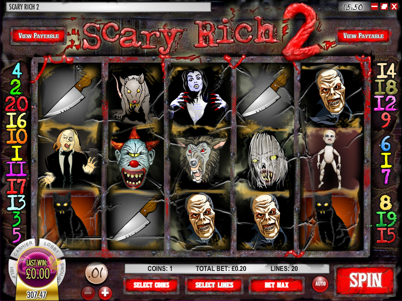 scary rich 2 slot