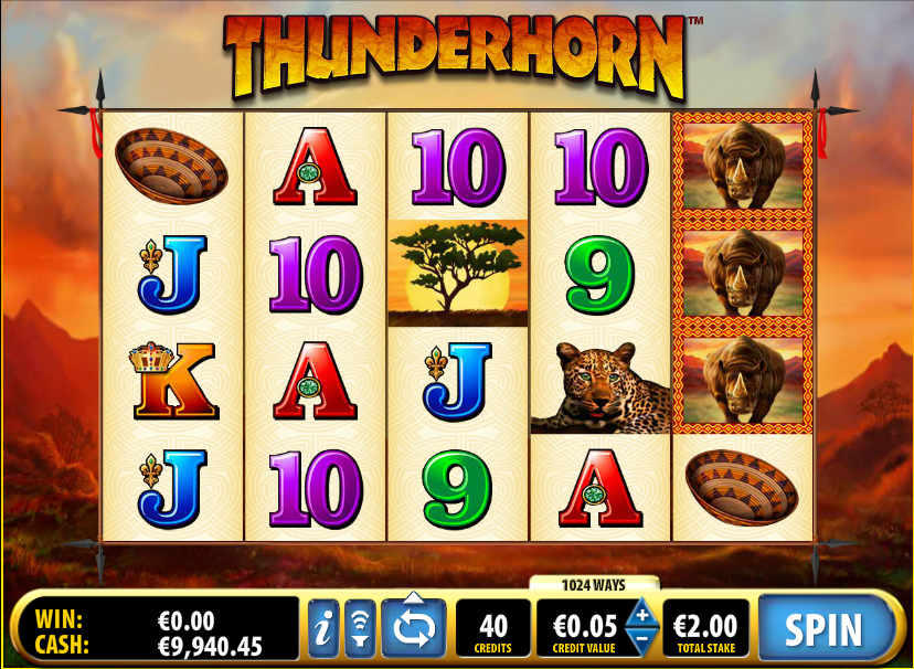 thunderhorn slot