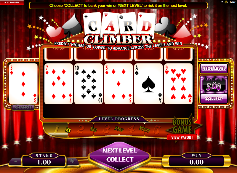 card climber slot