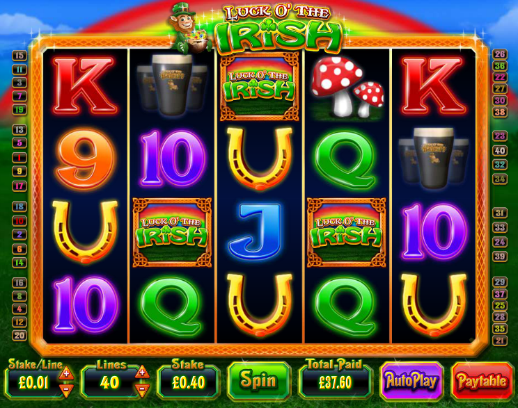 luck o the irish slot