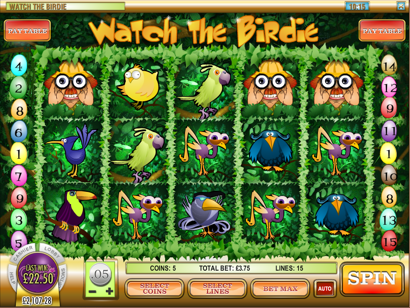 watch the birdie screenshot