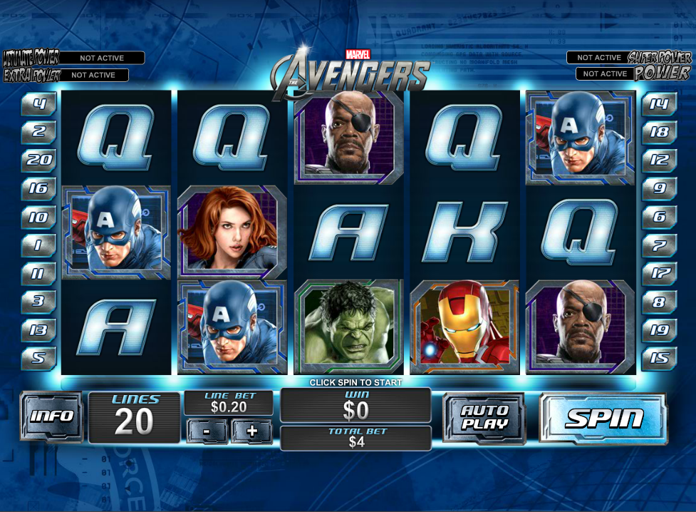 avengers slot