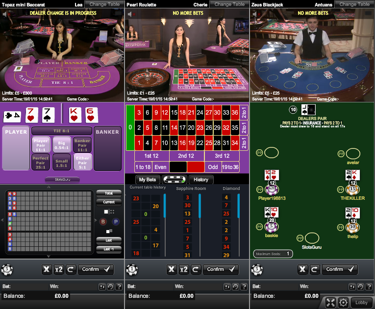 live multigame