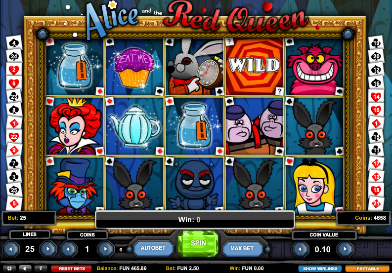 alice & the red queen slot