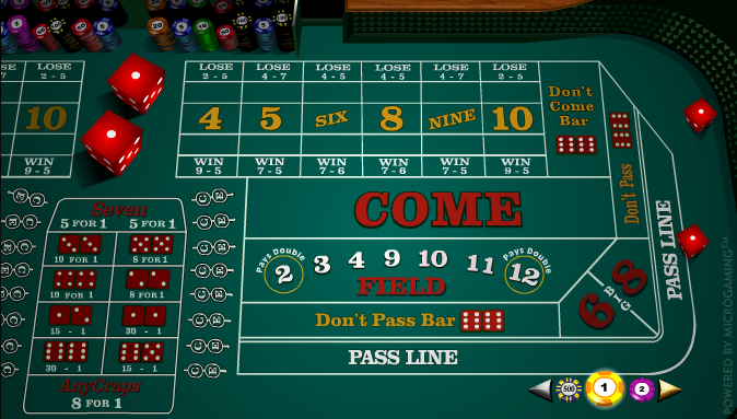 craps table