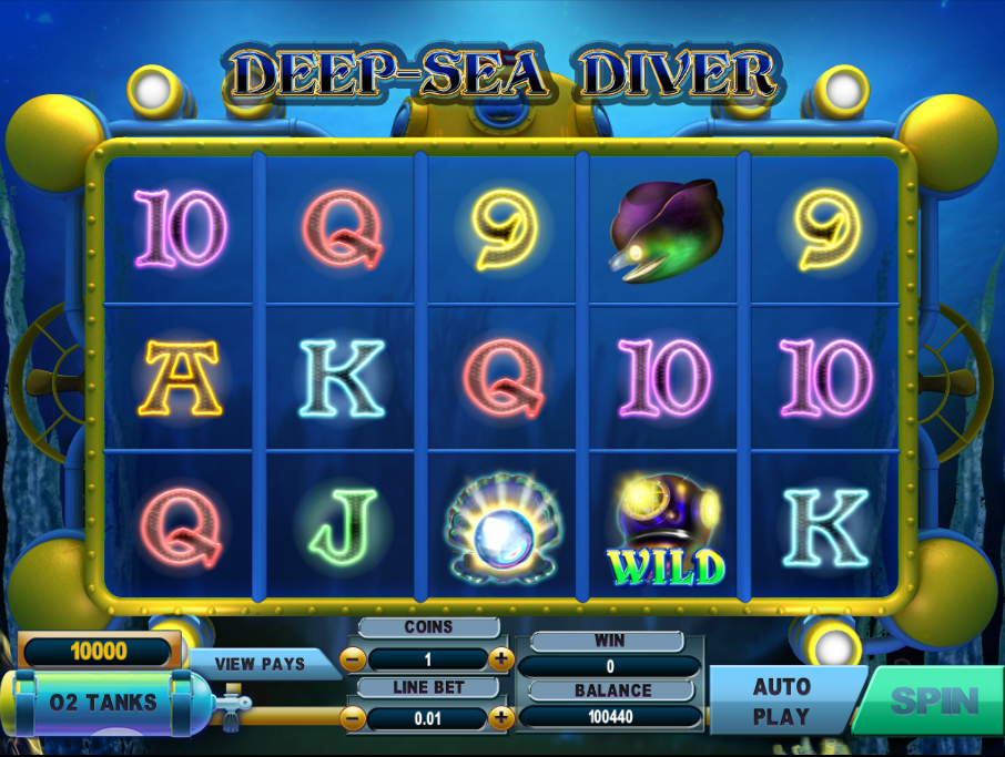 deep sea diver slot review