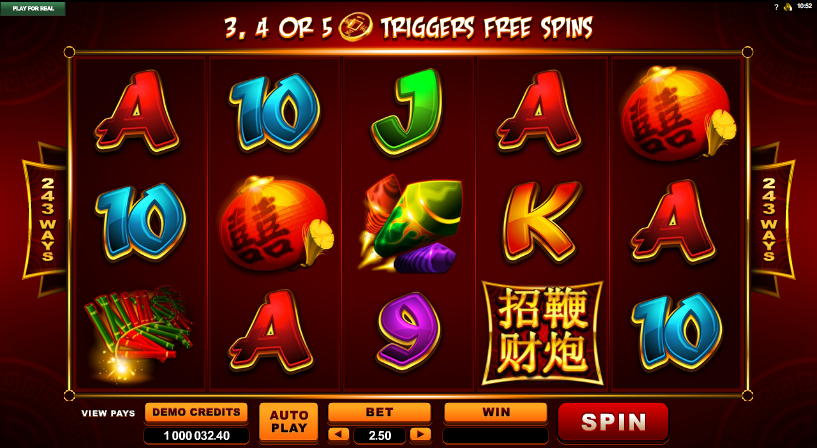 lucky firecracker slot