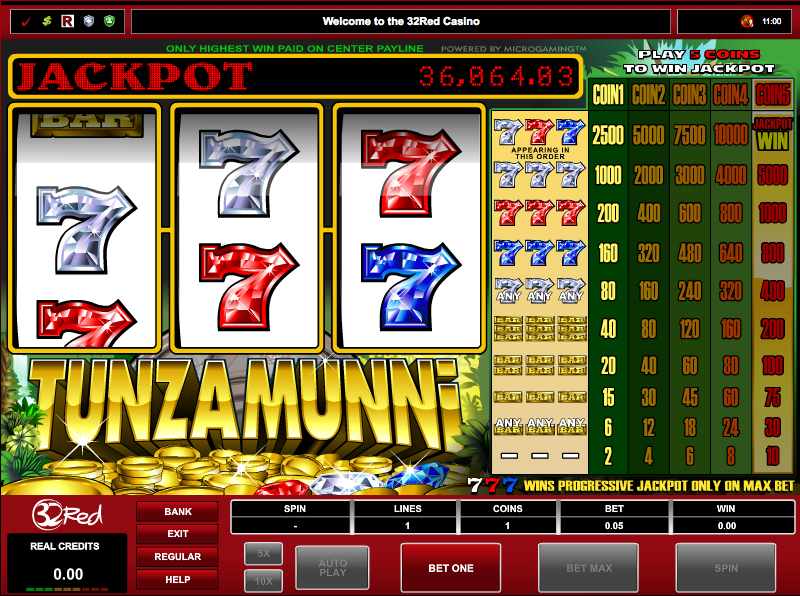 tunzamunni slot