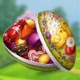 easter eggs scatter