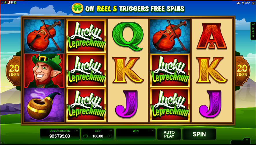 lucky leprechaun slot