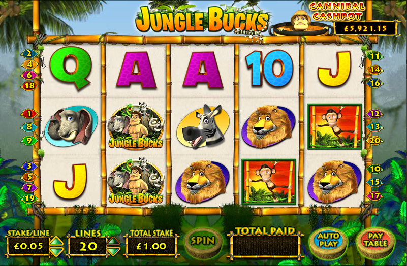 jungle bucks slot