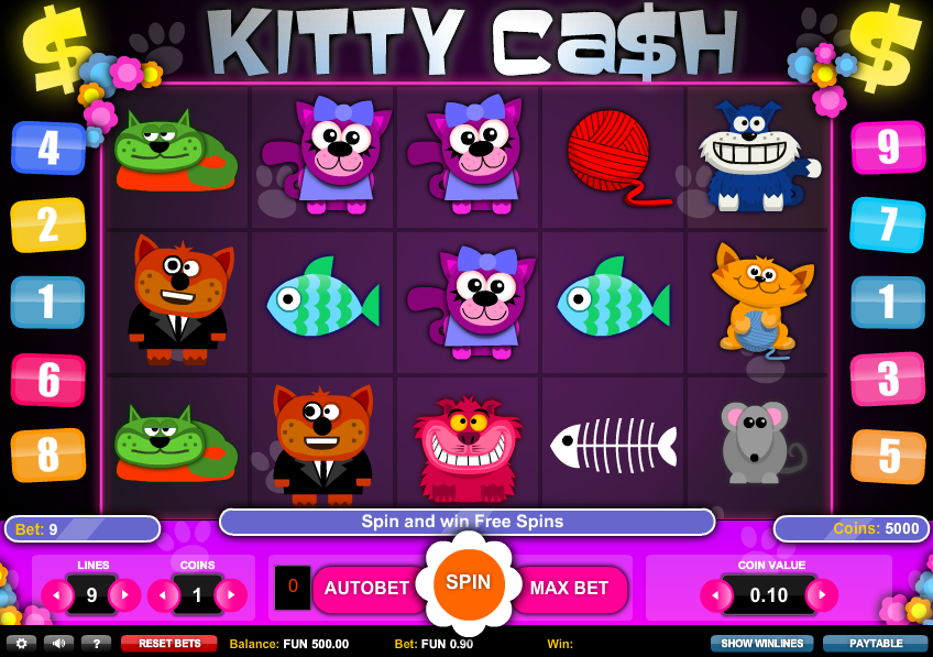 kitty cash slot