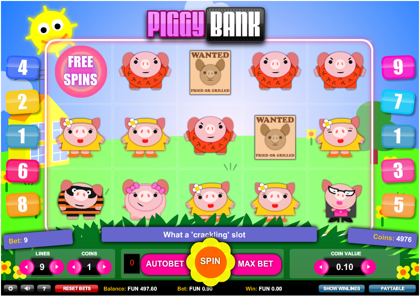 Piggy bank играть