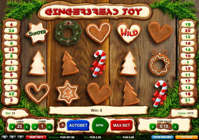 gingerbread joy screenshot