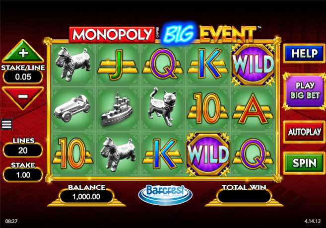 monopoly big event screenshot