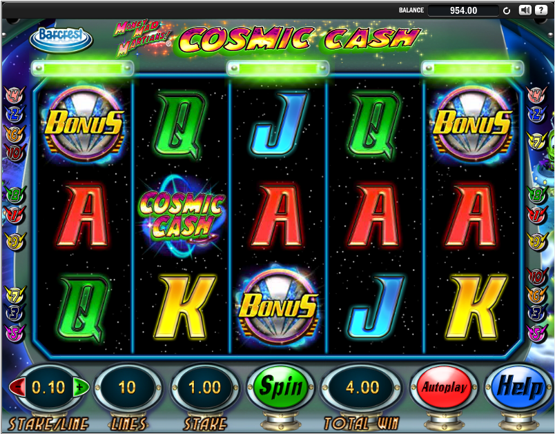 cosmic cash screenshot