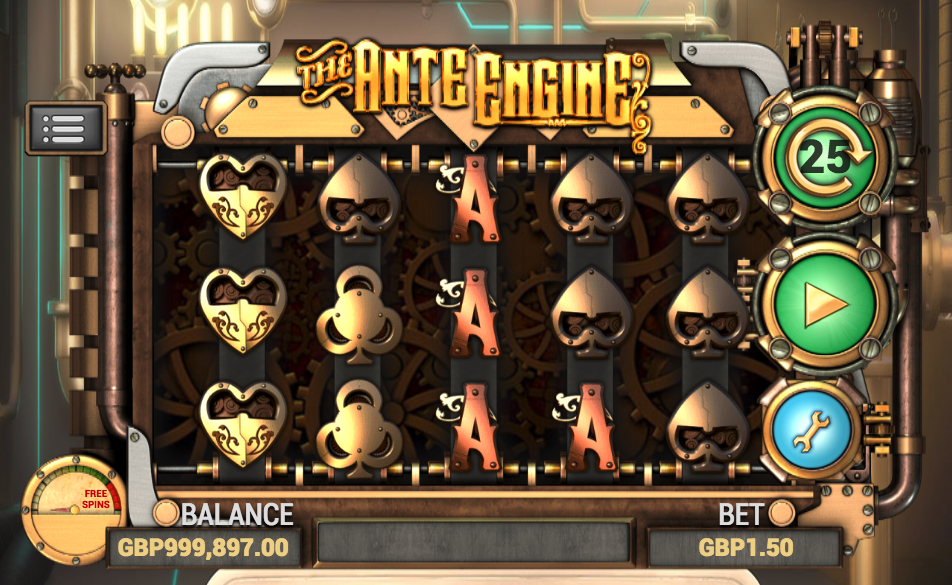 the ante engine screenshot