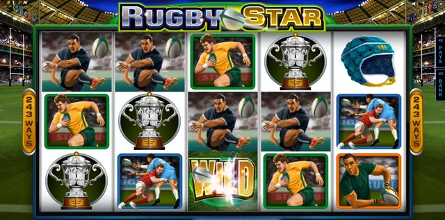 rugby star slot