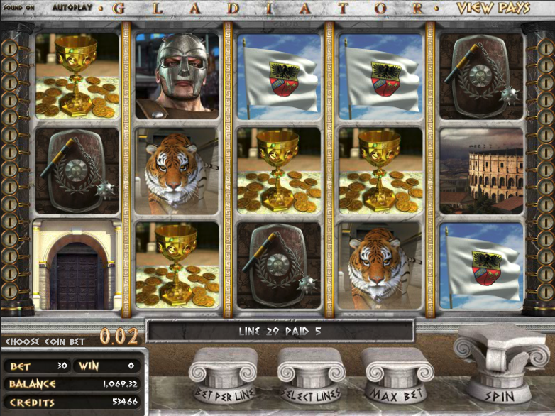 Gladiator Slot Machine Online Free