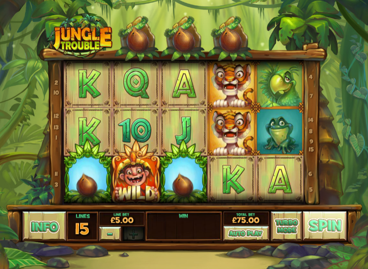 jungle trouble screenshot