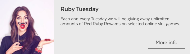 32red ruby tuesday screenshot